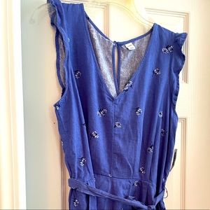 NWT Old Navy Blue Romper